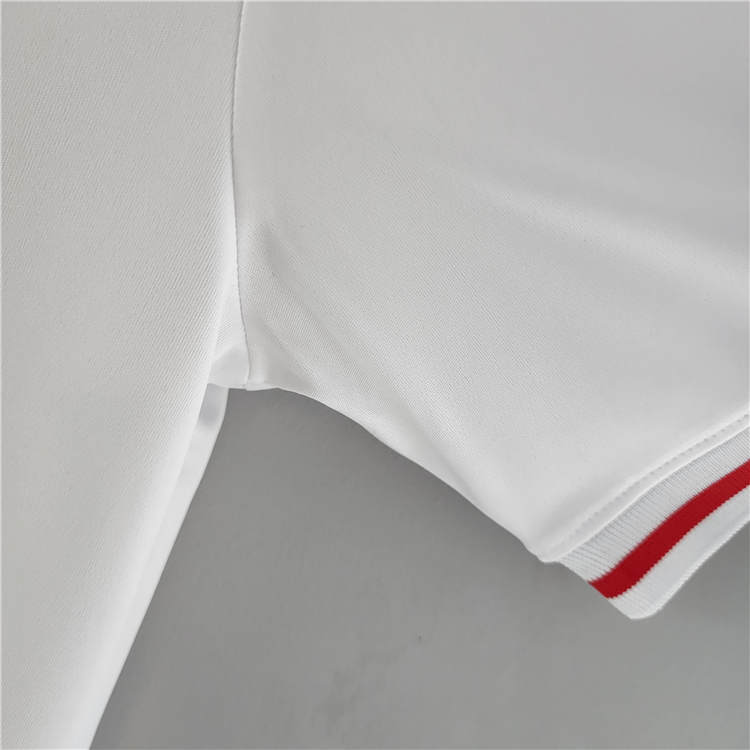 Quick Dry Bayer Leverkusen 2223 Away White Soccer Jersey Football