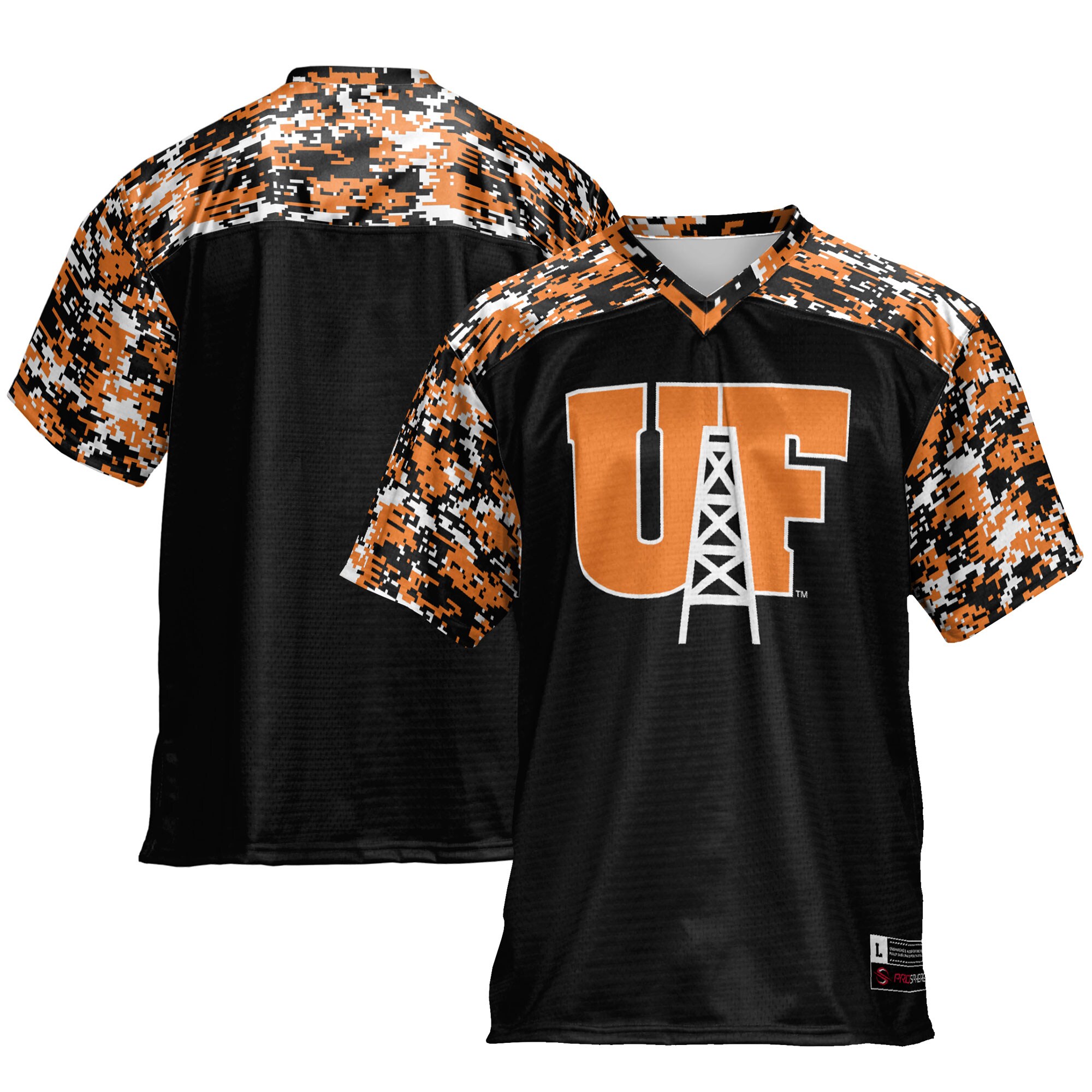 [NJP] Findlay Oilers GameDay Greats Youth Camo Football Jersey - Black