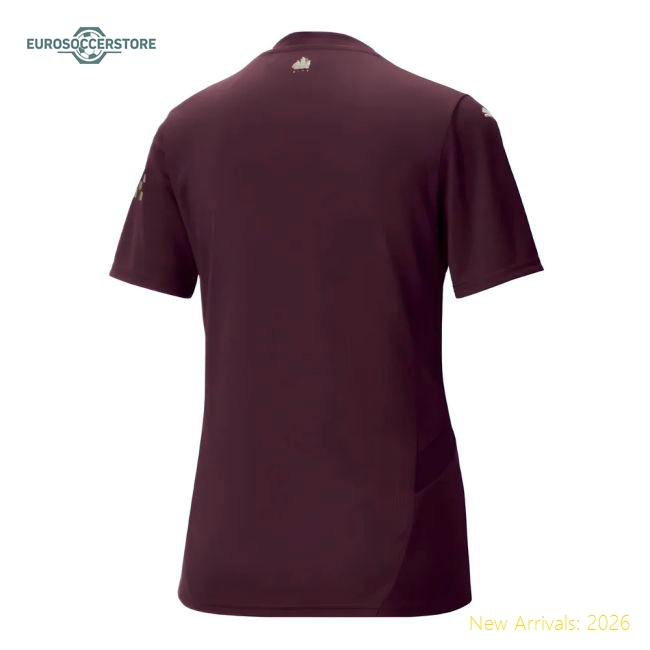 S Manchester City Female 2024 Third Jersey Shirt Football Fan Apparel