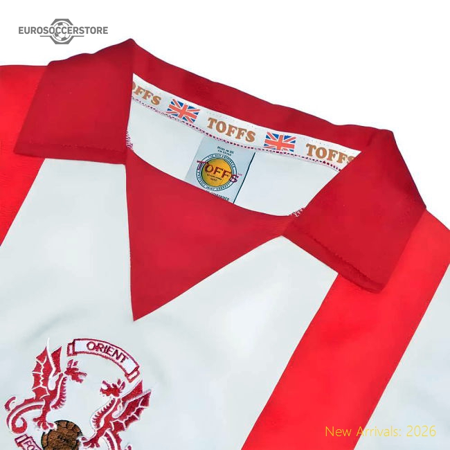 1978-1980 Leyton Orient Retro Football Shirt Tottenham Fan Merchandise