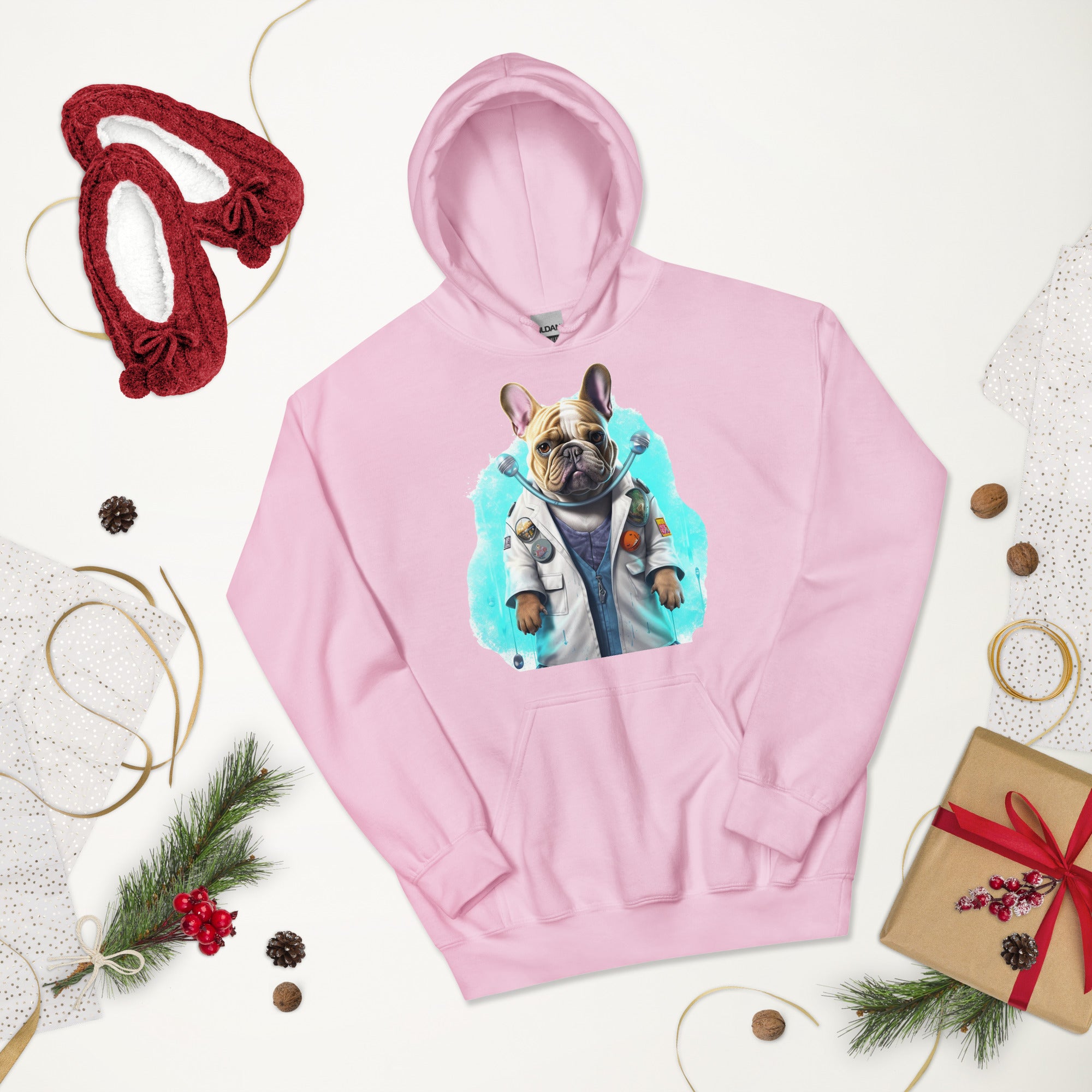 Pet-Lover Doctor Frenchie Unisex Heavy Blend Hoodie - A Heartwarming ...