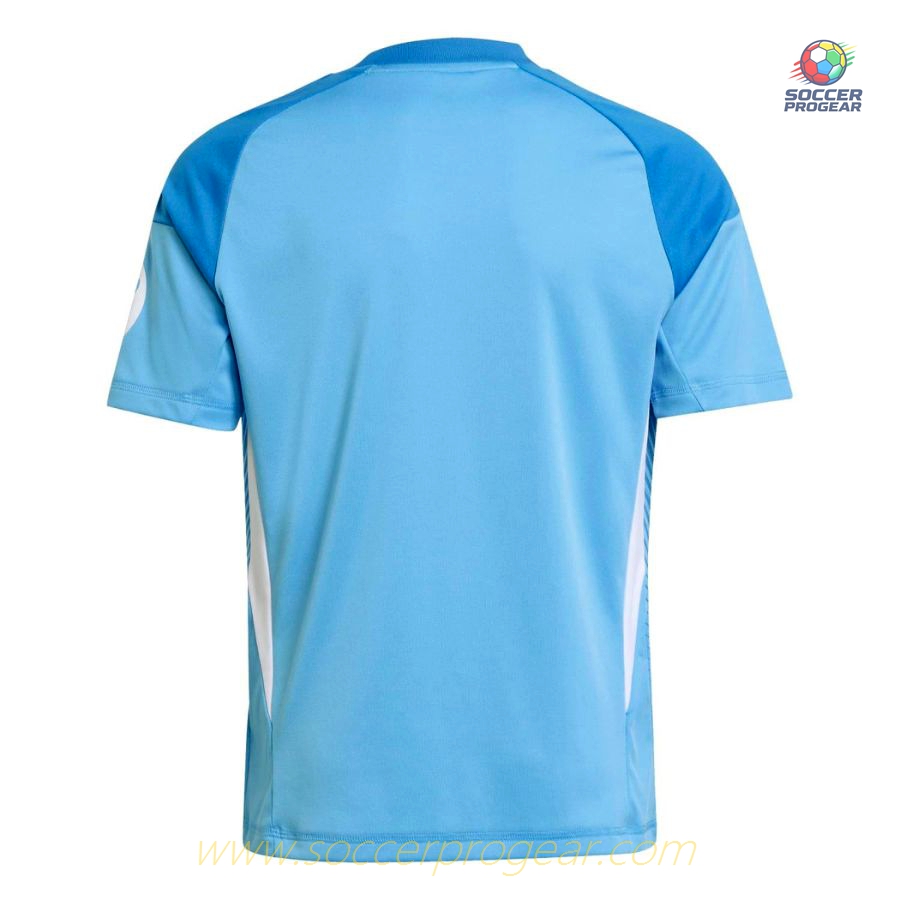 Real Madrid Home 2025-2026 Season Goalkeeper Children Team Jersey