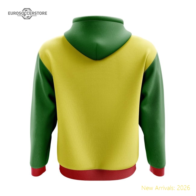 Exceptional Teranga Lions Concept Country Football Hoody (yellow)