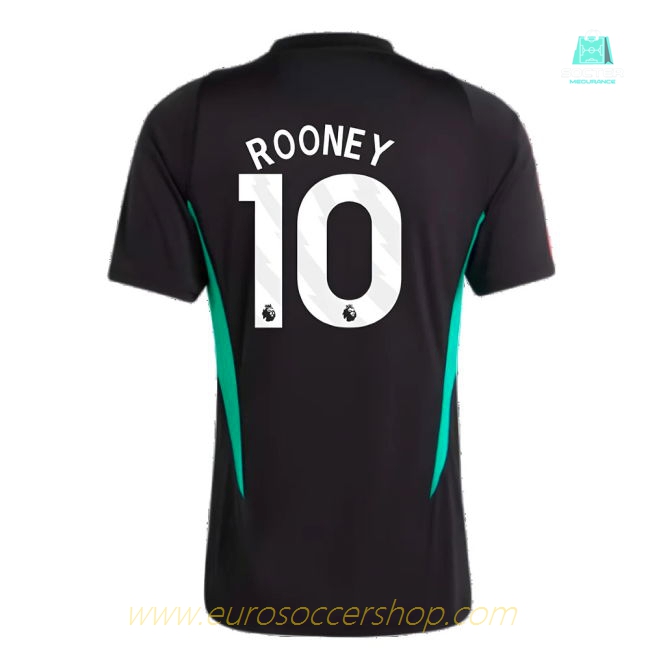 2023-2024 Man Utd Training Jersey (Black) (Rooney 10)