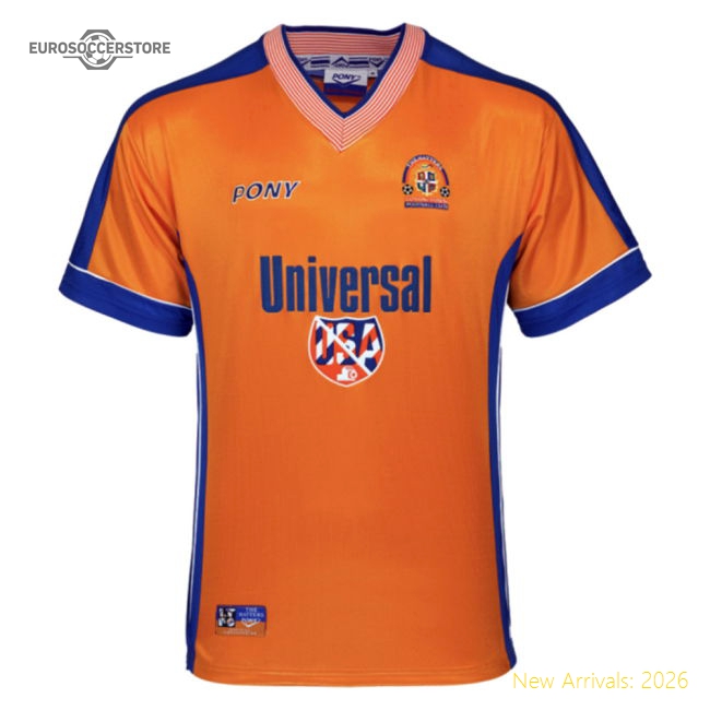 1997-1999 Luton Town Retro Away Shirt (your Name) - Premium Quality