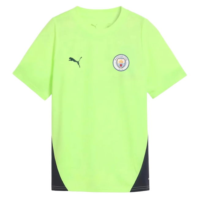 Official 2025-2026 Man City Training With Vintage Design - Rising