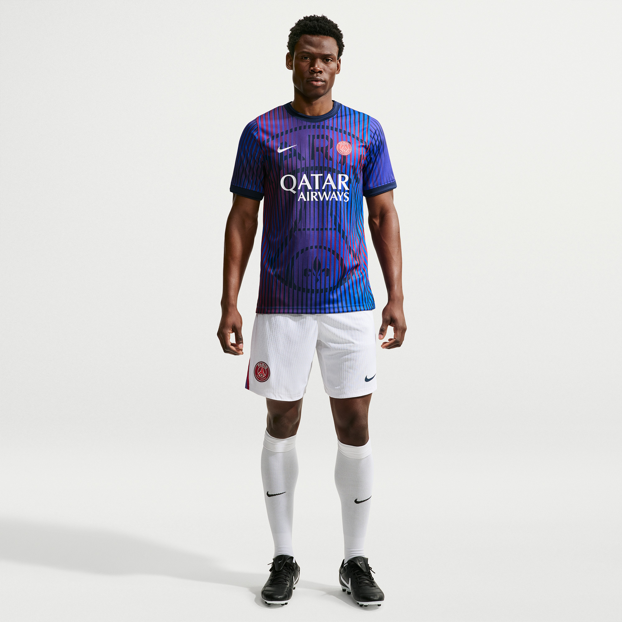 [ESK] Paris Saint-Germain 2026/27 Away Dri-FIT Pre-Match Jersey Top - Navy