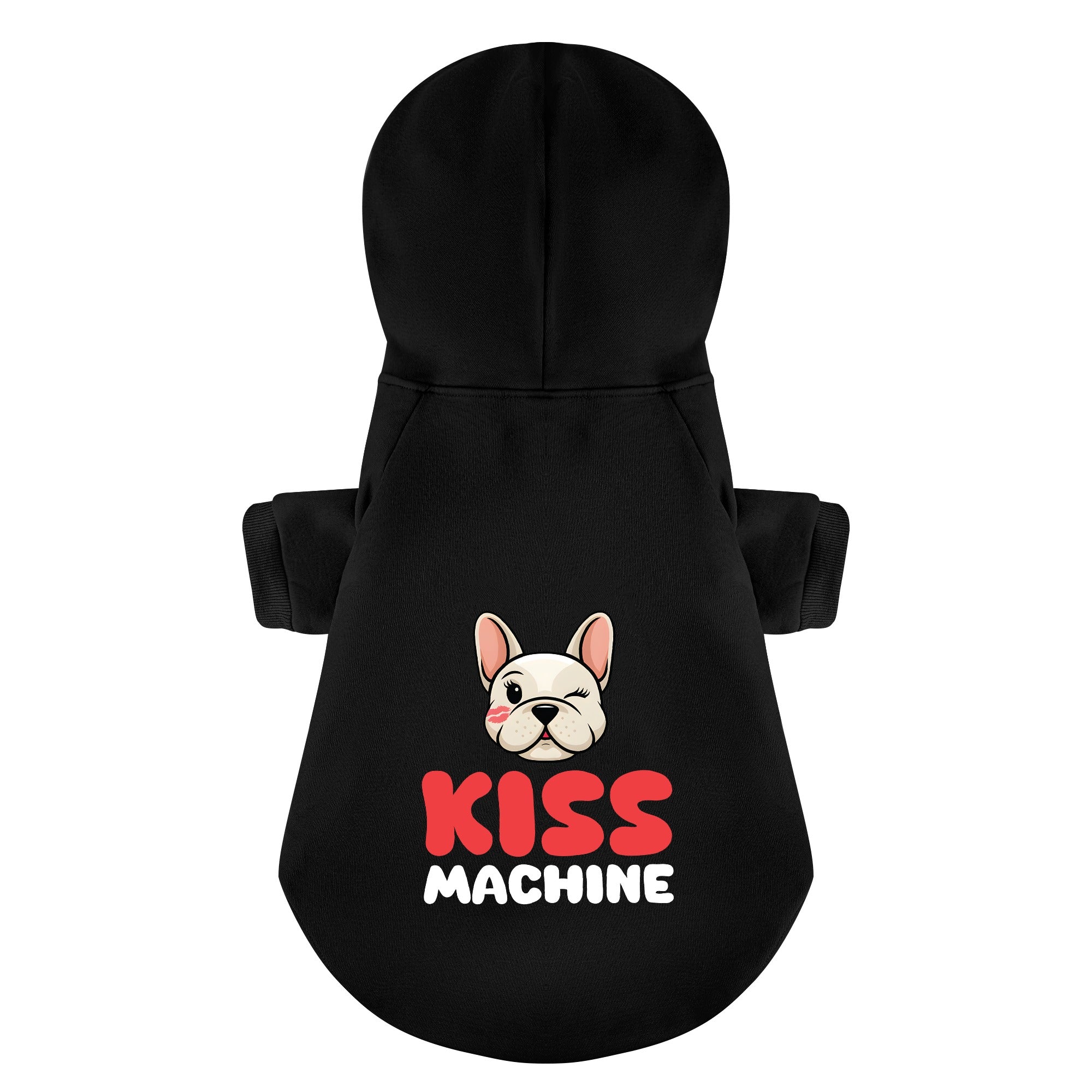 Cuddle monster and Kiss machine - Matching French Bulldog Hoodies – Stylish, Cozy & Personalized!