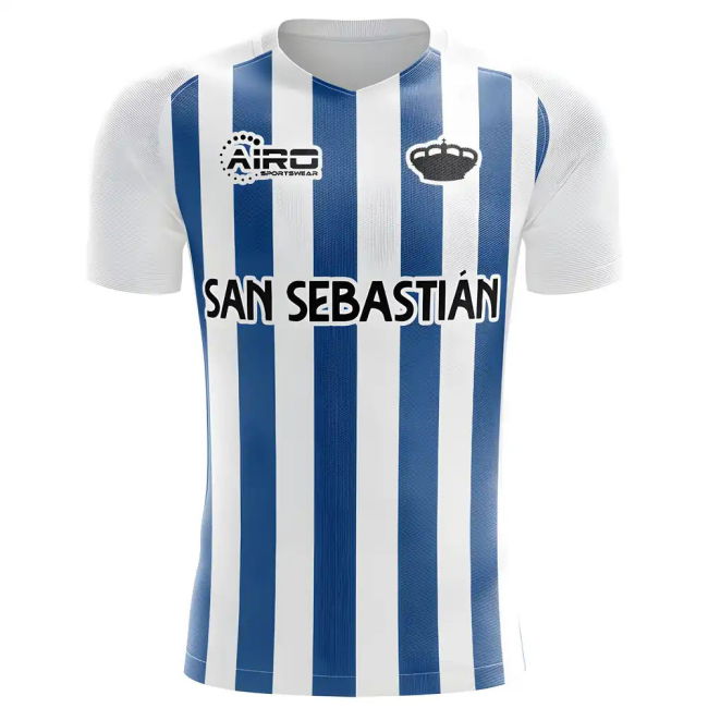 Real Sociedad Stylish Home Jersey 2025-2026