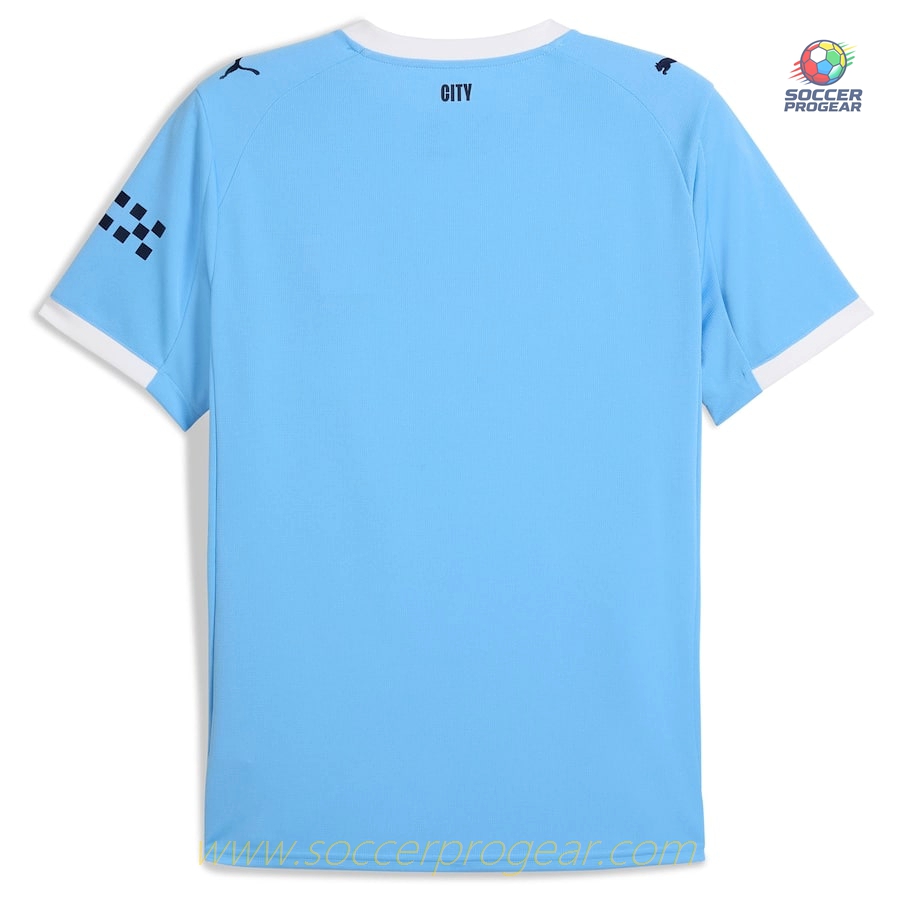 Manchester City Home Football Team Jersey 2025/26 Collection
