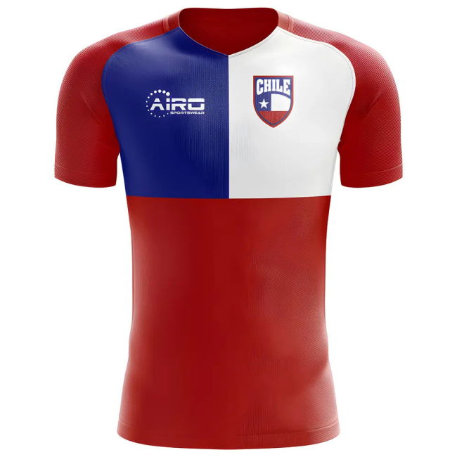Kit 2025-2026 Chile Flag Concept Football Shirt - Baby Player