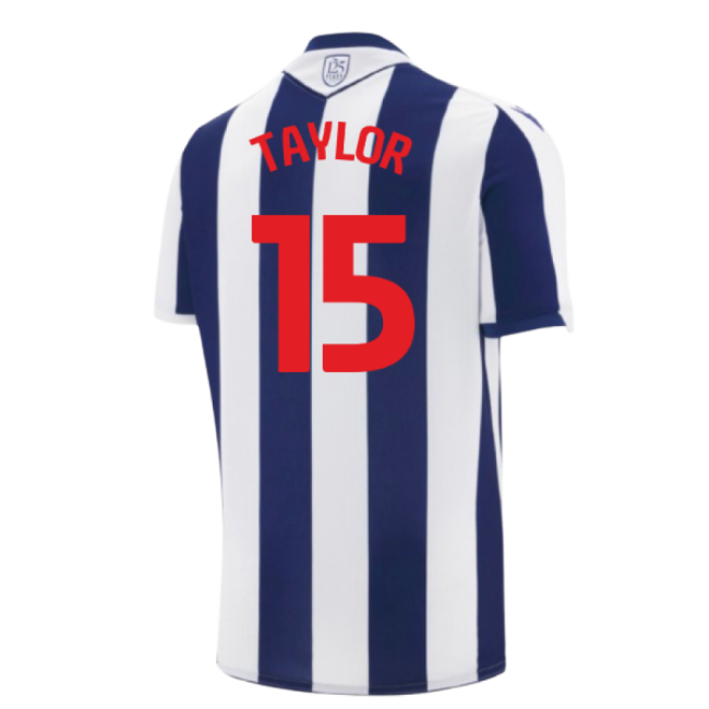 West Bromwich Albion WBA official style Home Shirt 2025-2026 (Unisex