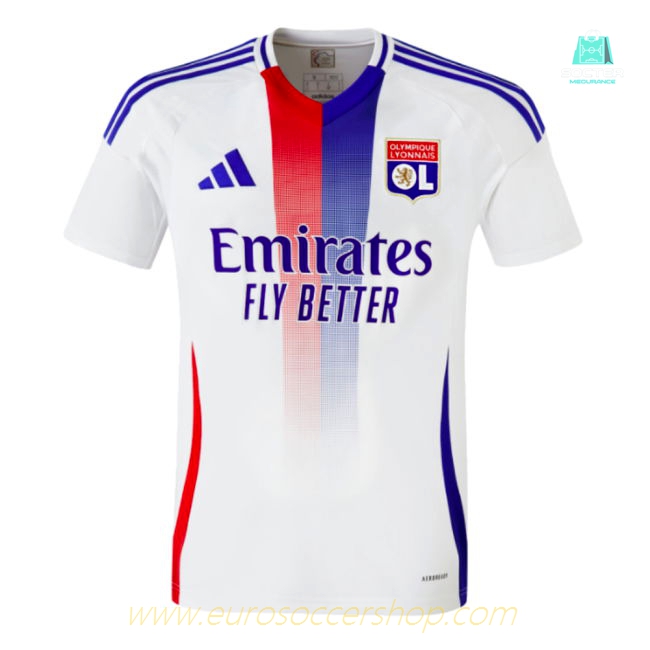 2024-2025 Olympique Lyon Home Shirt (Mikautadze 69)