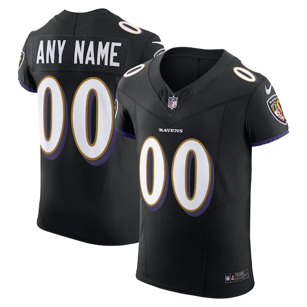 Premium BAL Ravens Elite Jersey - Black | NFL Fan Apparel | NFL Footba