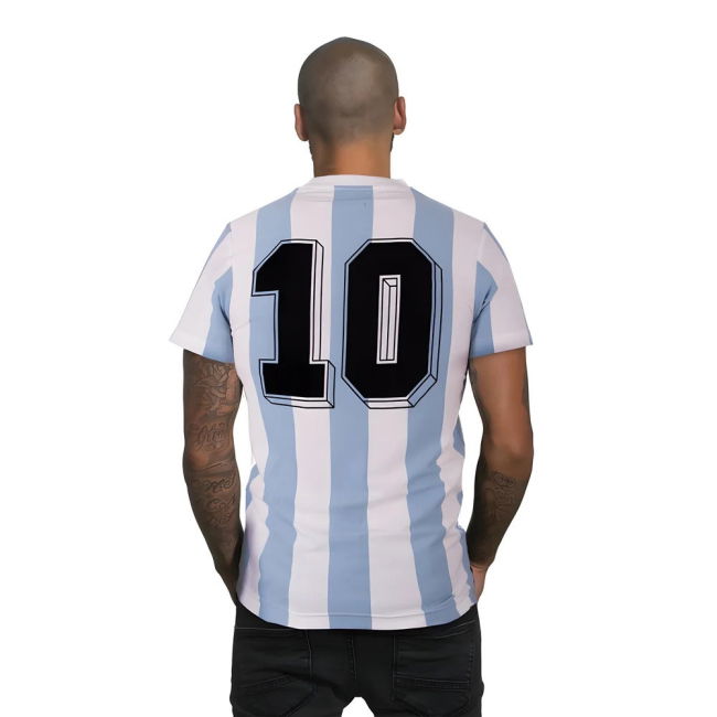 Argentina Soccer Team Collectible Home Unique Shirt (Argentina 1982)