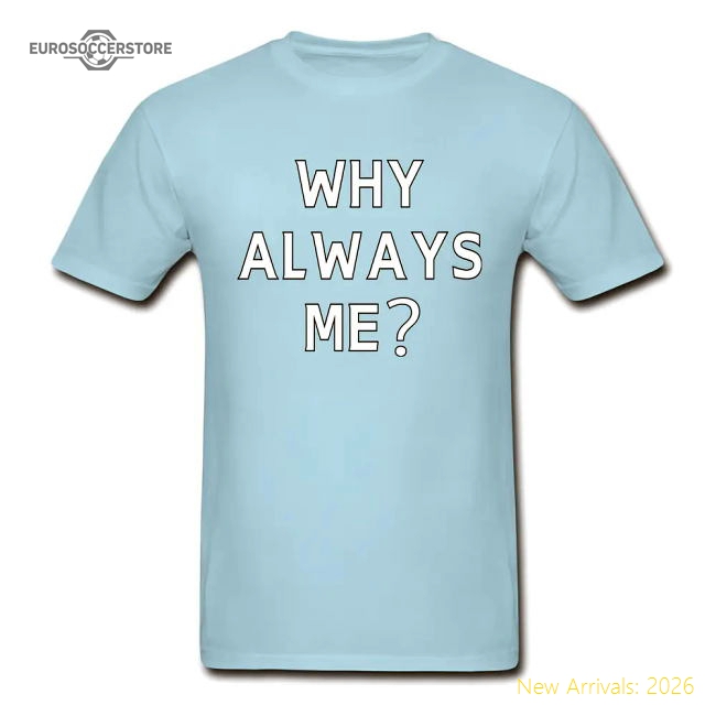 Performance Elite Always Me T-Shirt Blue Mario Balotelli Why