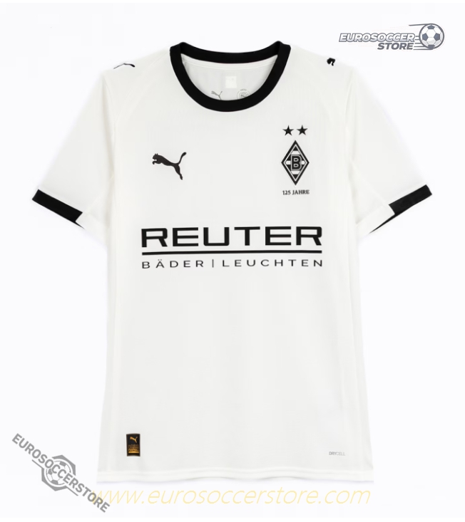 Borussia Monchengladbach's 25-26 Home Jersey, featuring ULLRICH with the number 26