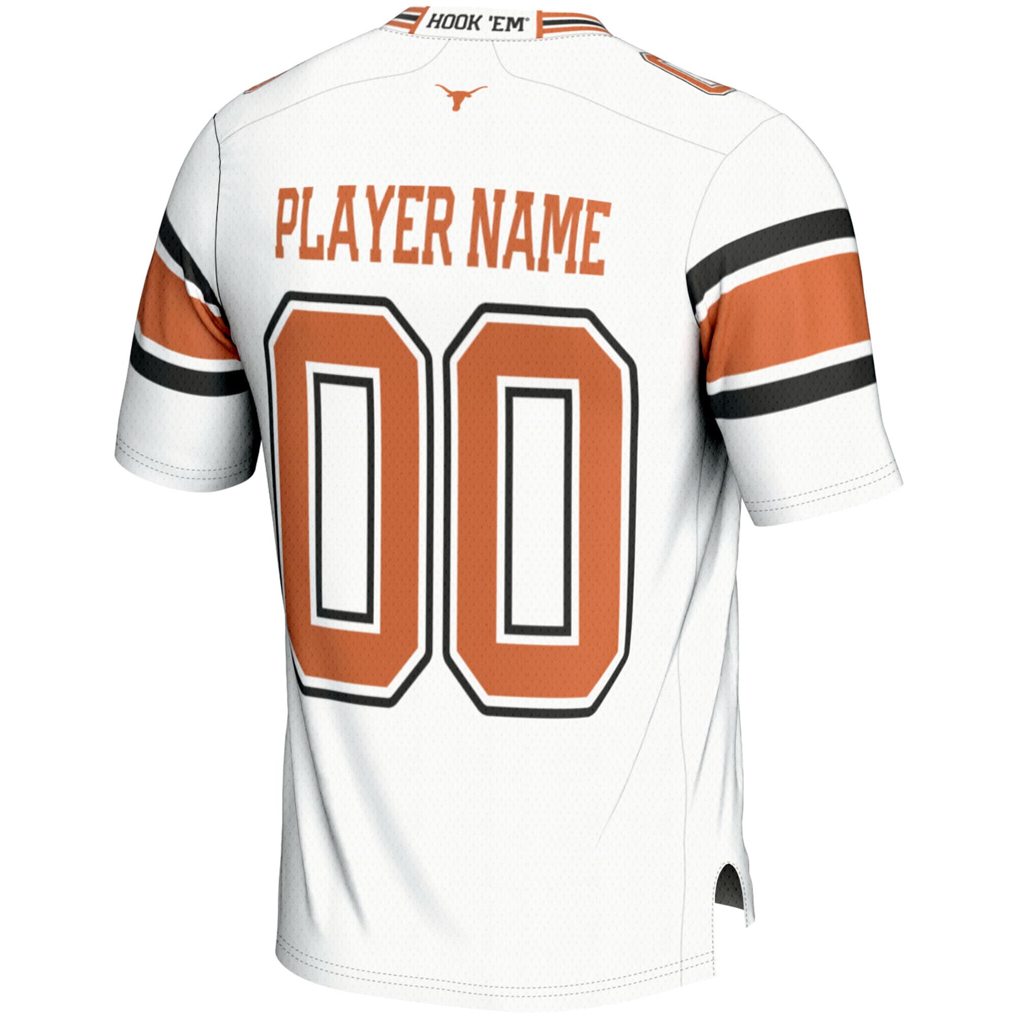 [NJP] Texas Longhorns GameDay Greats Youth NIL Pick-A-Player Football Fashion Jersey - White