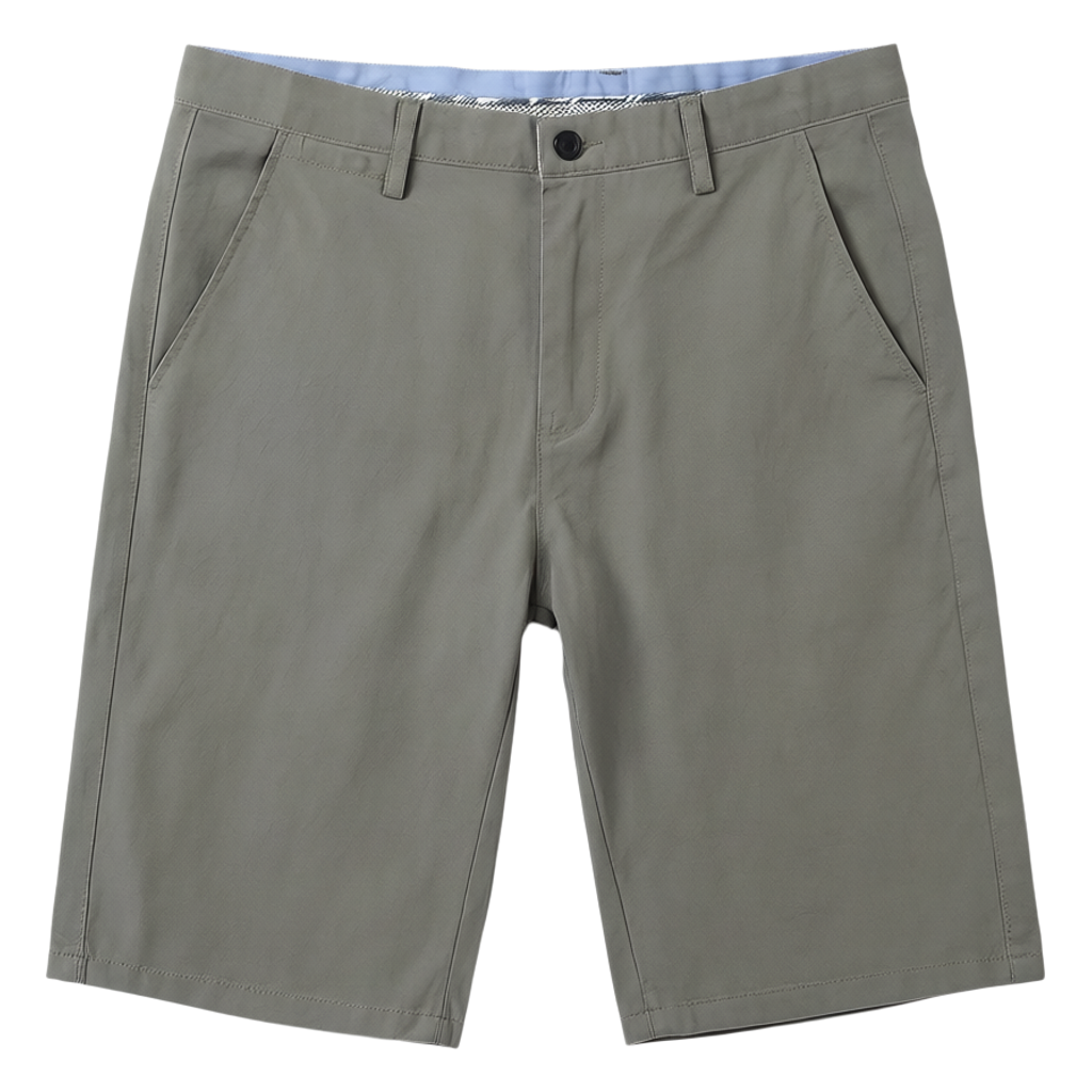 Men’s Classic Flat-Front Chino Shorts