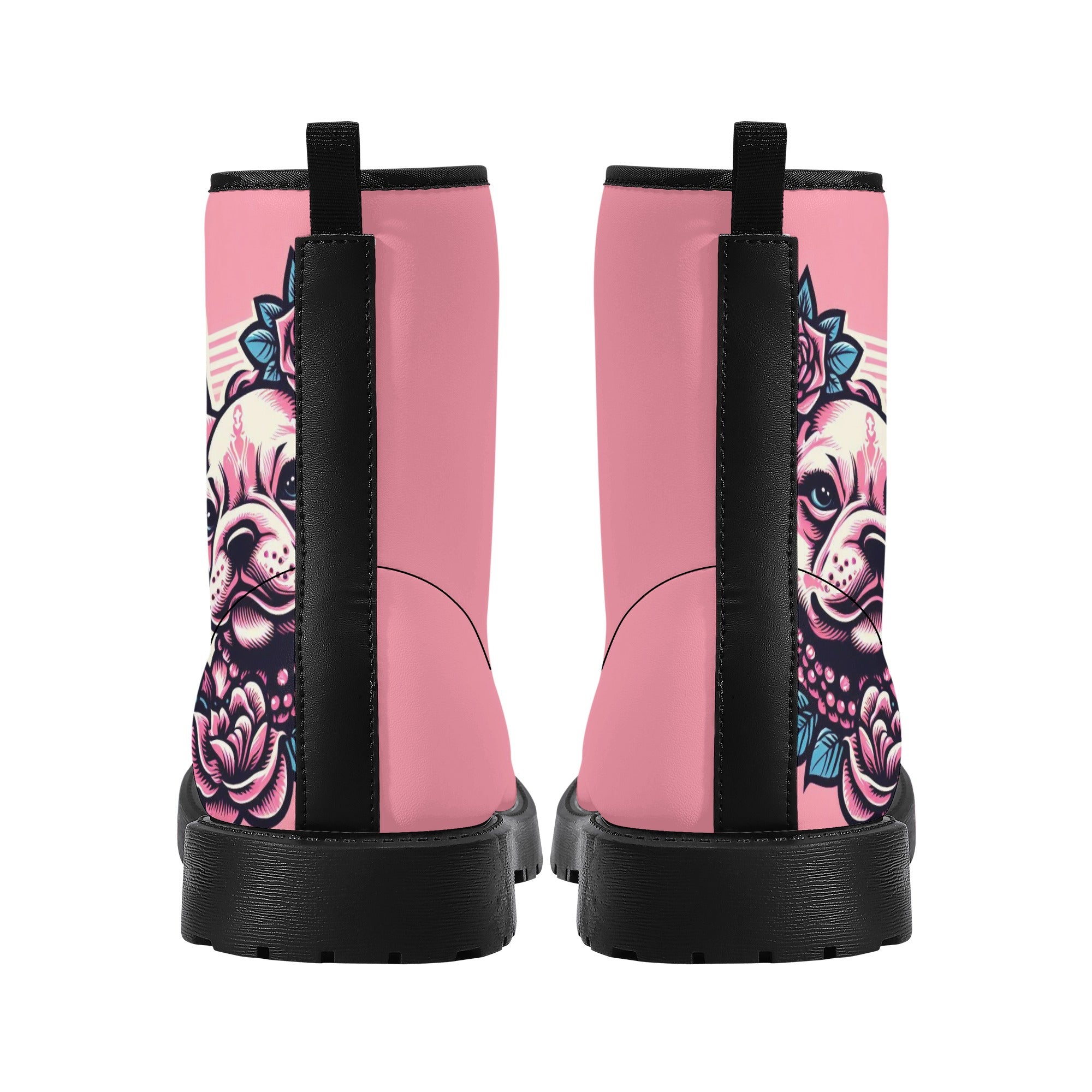 French Bulldog Nala Leather Boots Essential Dog Supply