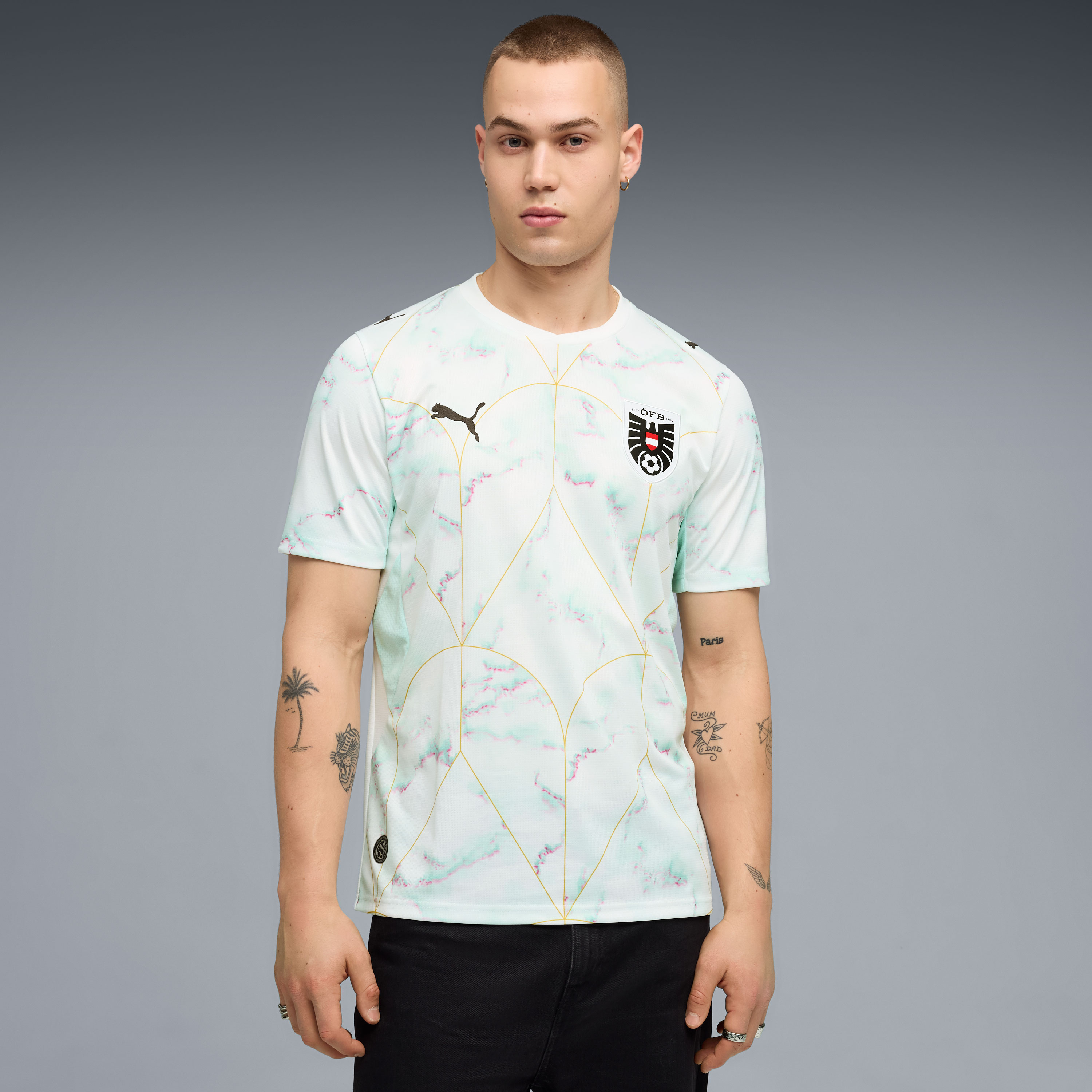 [SJH] Austria National Team 2026 Away Replica Jersey - White