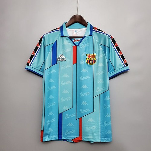 1996-1997 Barcelona (barca) Visitante - Luxury Cotton - Global