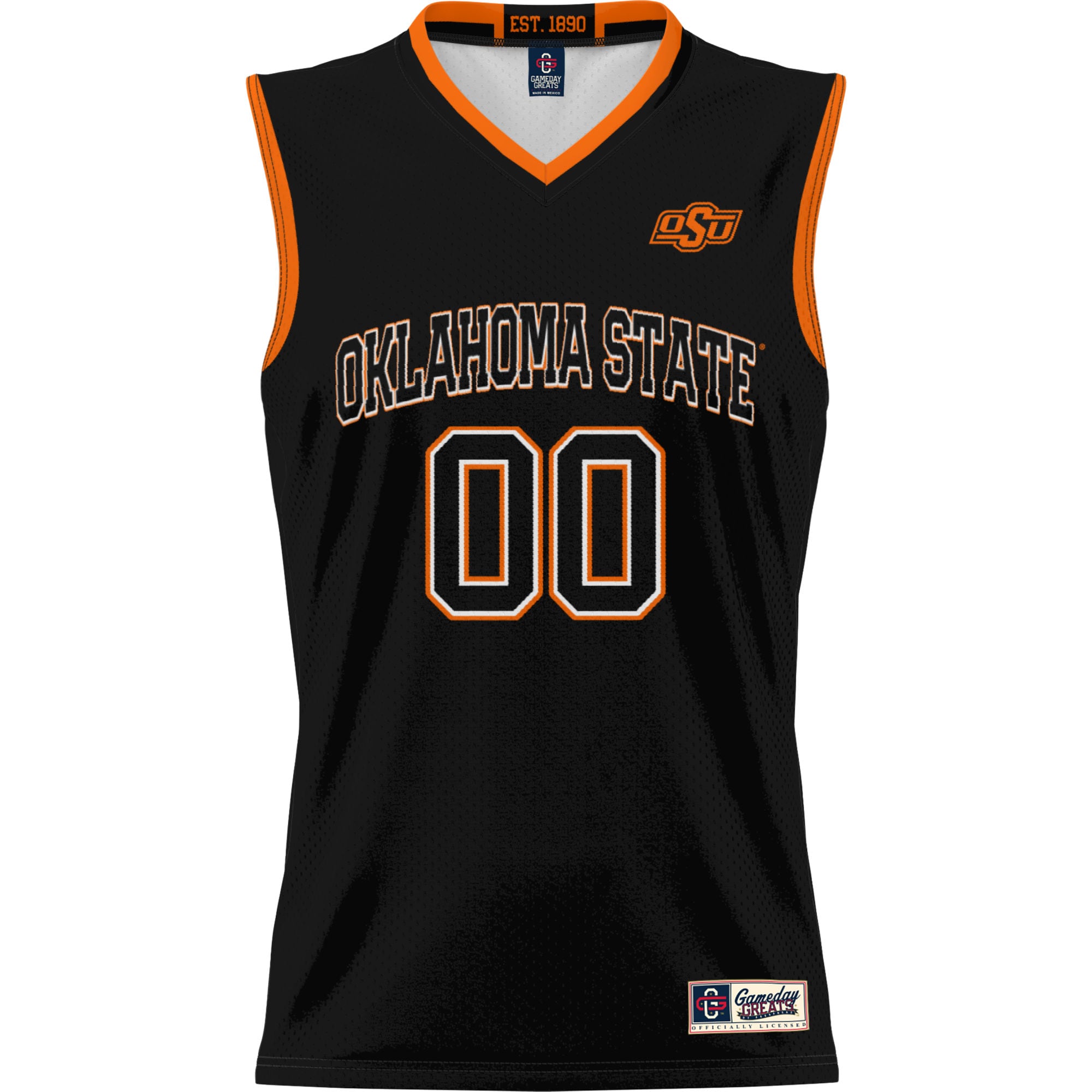 [NJP] Oklahoma State Cowboys GameDay Greats Unisex Lightweight NIL Pick-A-Player Women's Basketball Jersey - Black