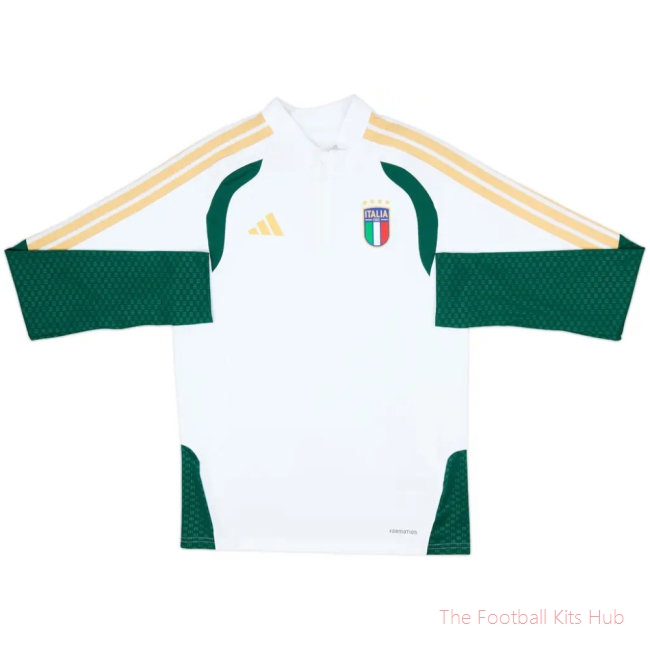 2026-2027 Italy Training Top (White) - Kids