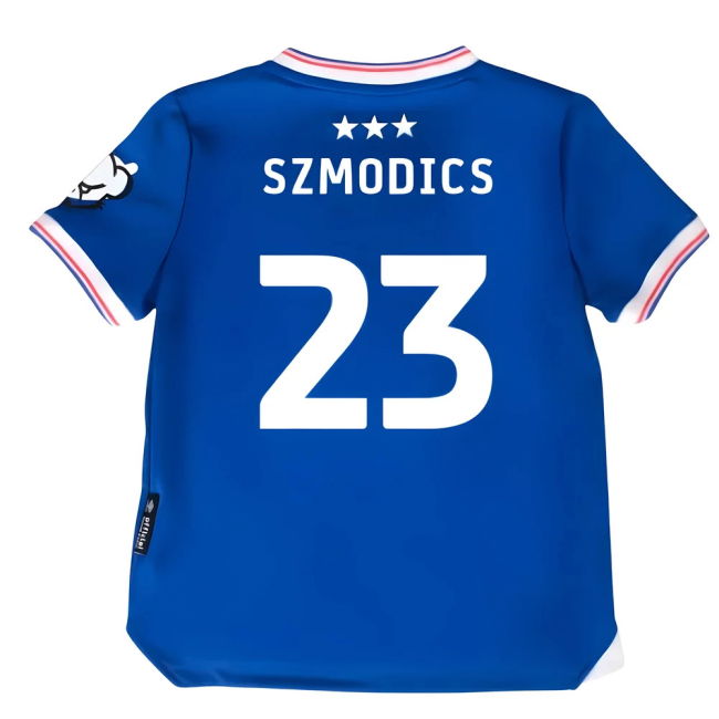 2025-2026 Ipswich Town Home Mini Kit (Szmodics 23) | Classic Style