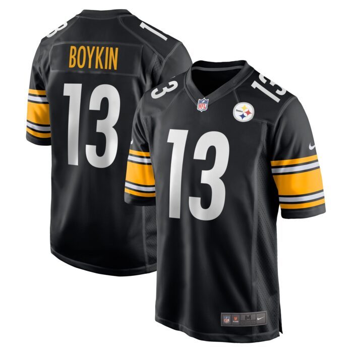 None Men's PIT Steelers Iconic Premium Jersey Football Apparel