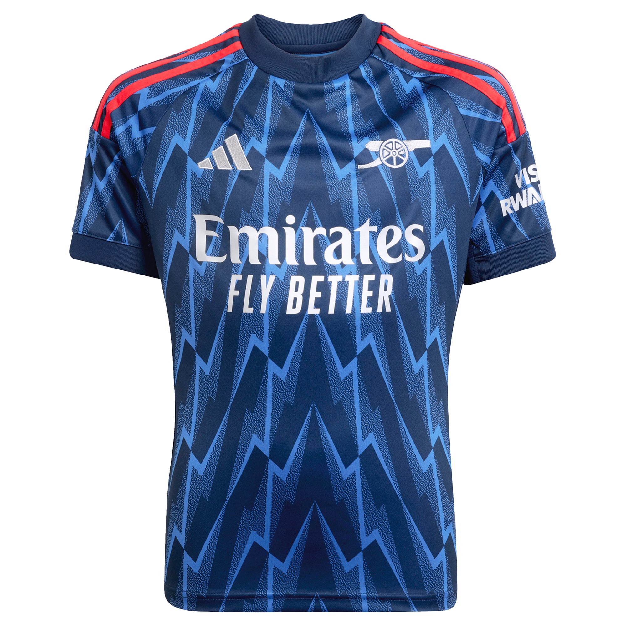 [SJH] Arsenal Youth 2025/26 Away Replica Custom Jersey - Blue