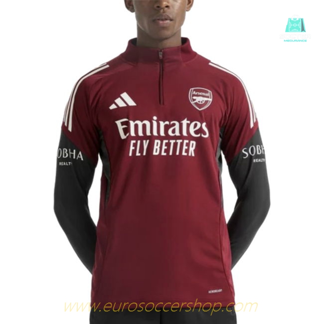 2025-2026 Arsenal EU Training Top (Burgundy)