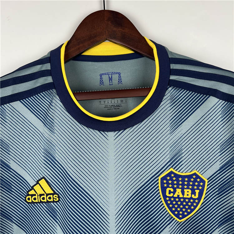 Boca Juniors 2324 Football Shirt Third Grey Soccer Jersey - Official