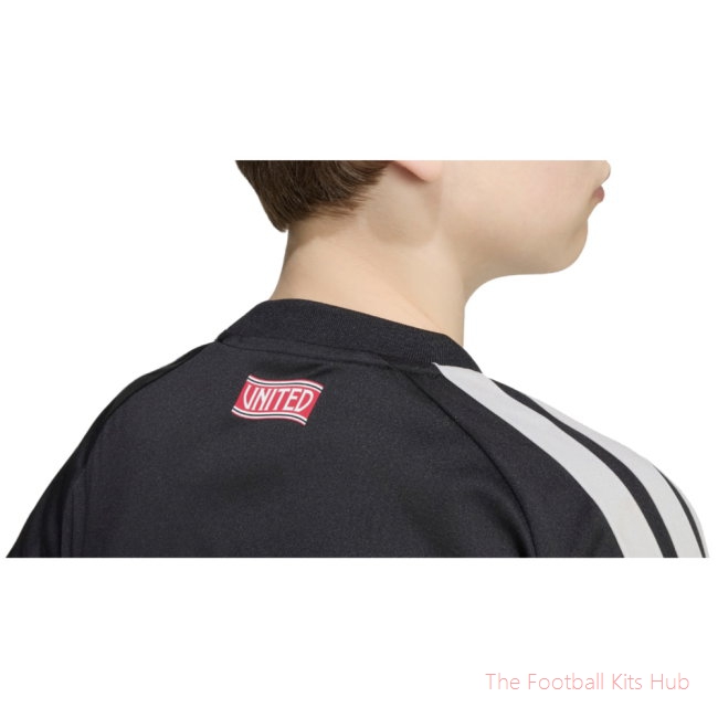 2026-2027 Man Utd Home Goalkeeper Shirt (Black) - Kids (Heaton 22)