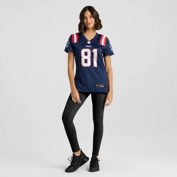 Performance New England Patriots Game Jersey - Premium Navy NFL Fan...