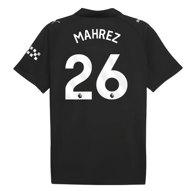 Football Man City Away Shirt Mahrez #26 Ultra Comfort Supporter 20...