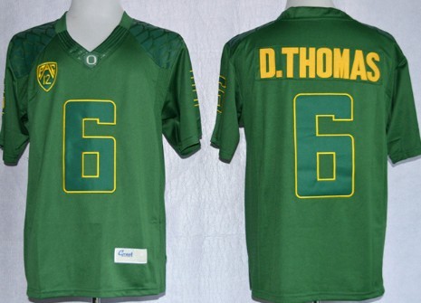 official Men's None None #6 Green 2013 Football Jersey performance