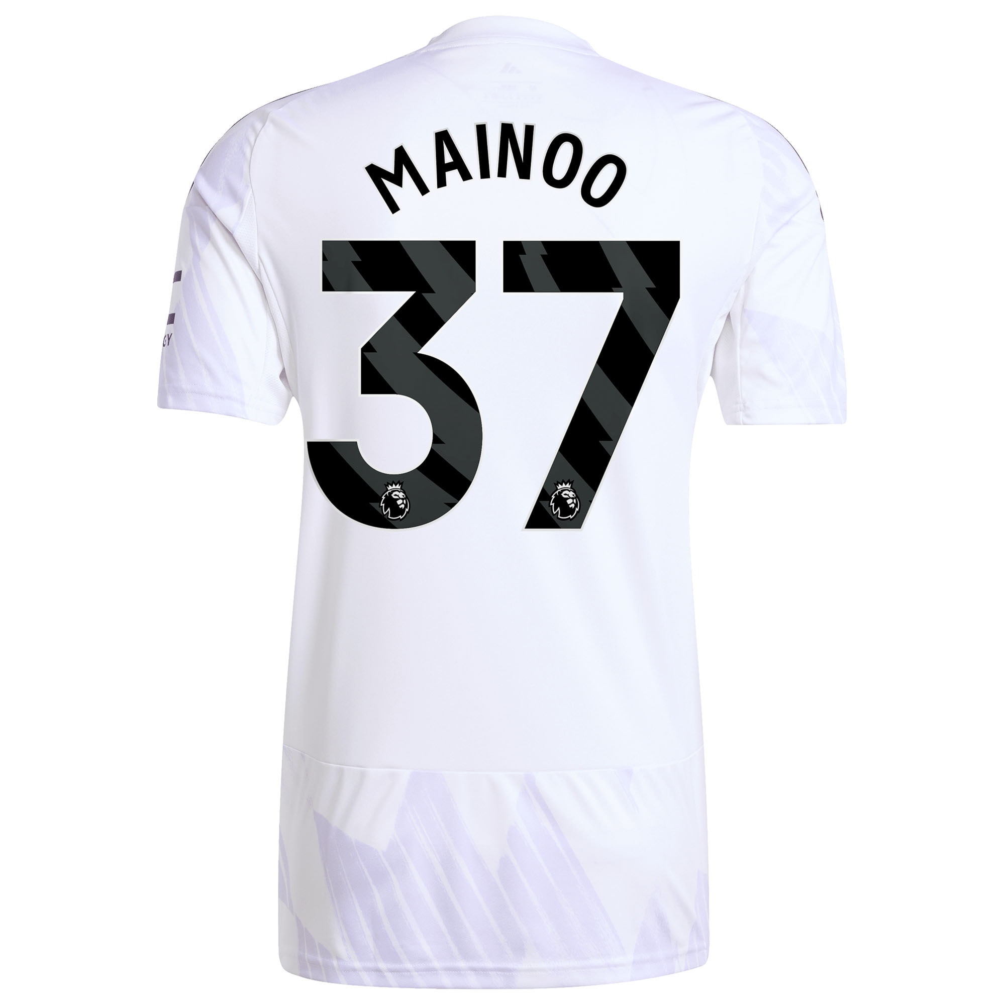 [SJH] Kobbie Mainoo Manchester United 2025/26 Away Replica Player Jersey - White