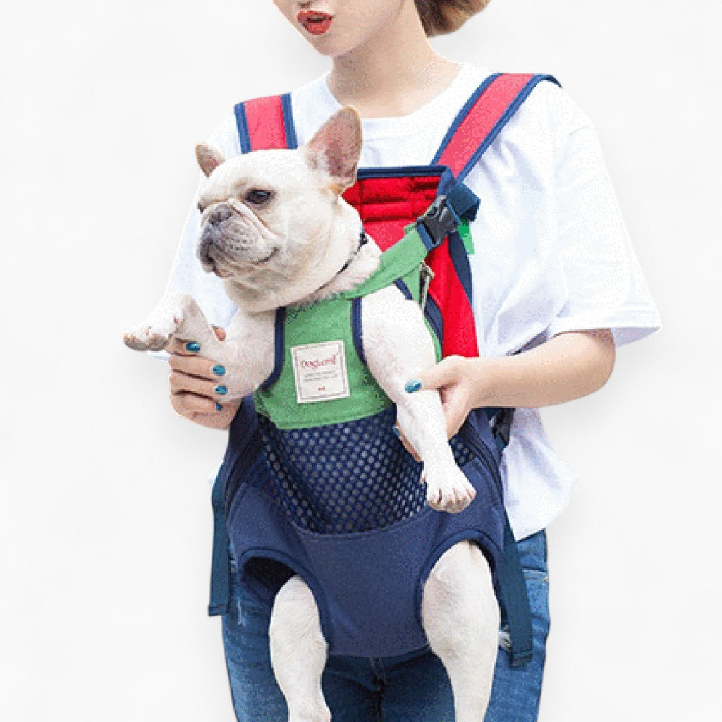 French Bulldog Frenchie Backpack V4 (ws24) Comfy Pet Product
