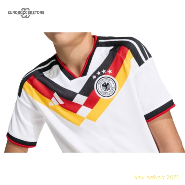 Professional Germany 2026-2027 Home Short Sleeve Shirt Contemporary Ventilation