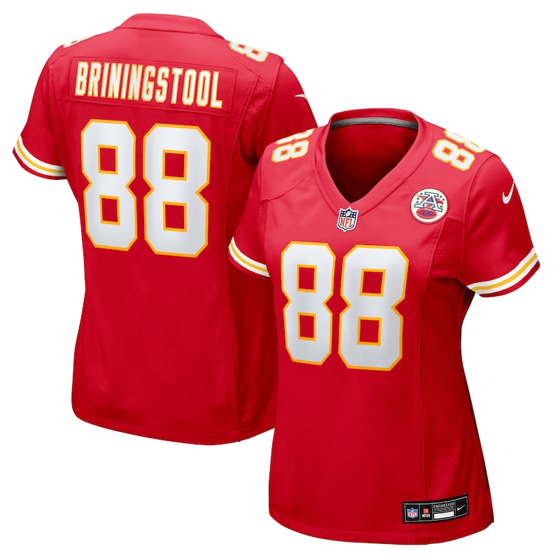 None Jake Briningstool KC Chiefs Iconic Elite Jersey Game Day Wear