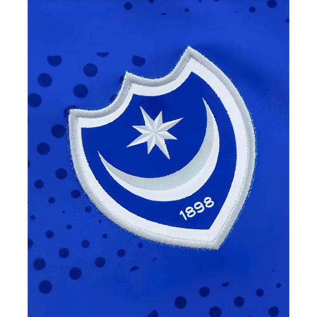 Official 2025-2026 Portsmouth Home Shirt (Kids Size) Perfect Fit