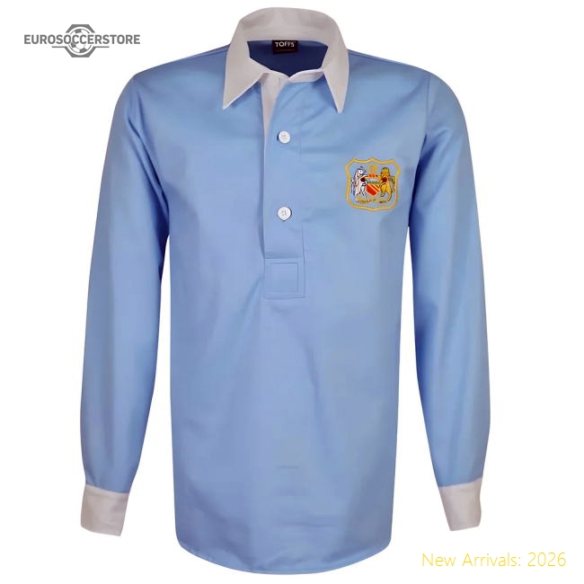 City Manchester 1940S-1950S Retro Football Jersey Fan Edition