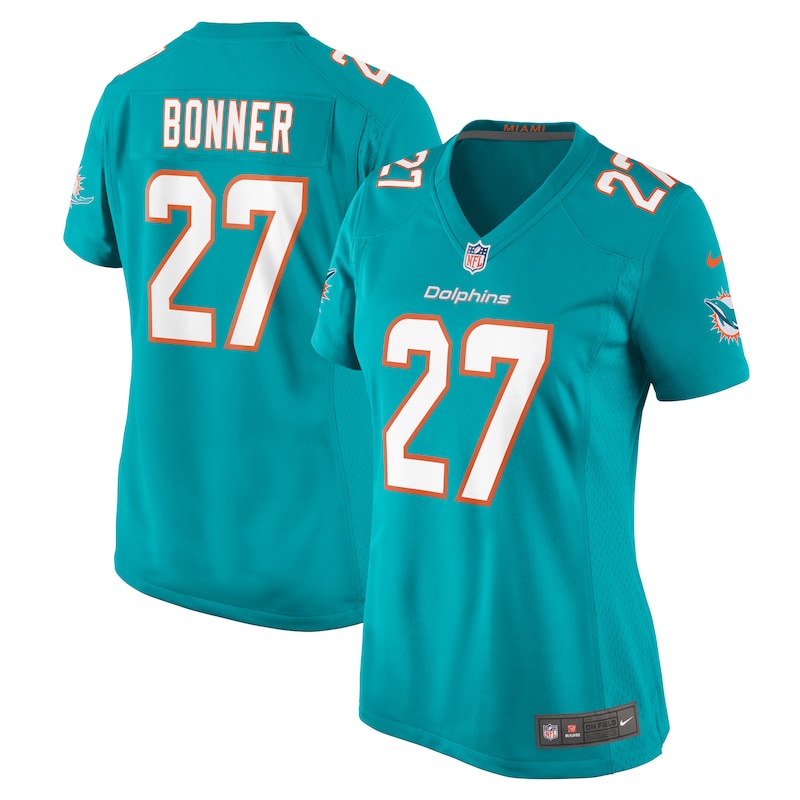 None Ethan Bonner MIA Dolphins Championship Premium Material Jersey