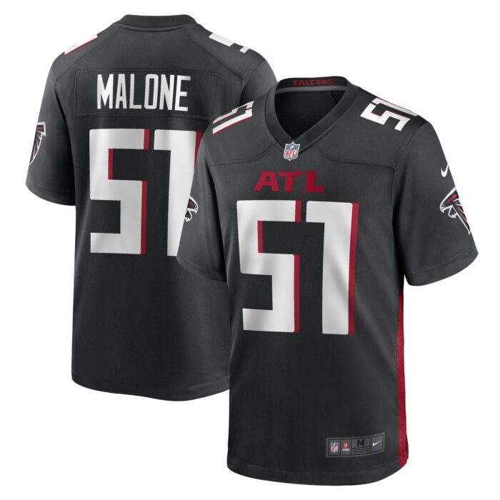 None Men's DeAngelo Malone ATL Falcons Authentic Authentic Jersey