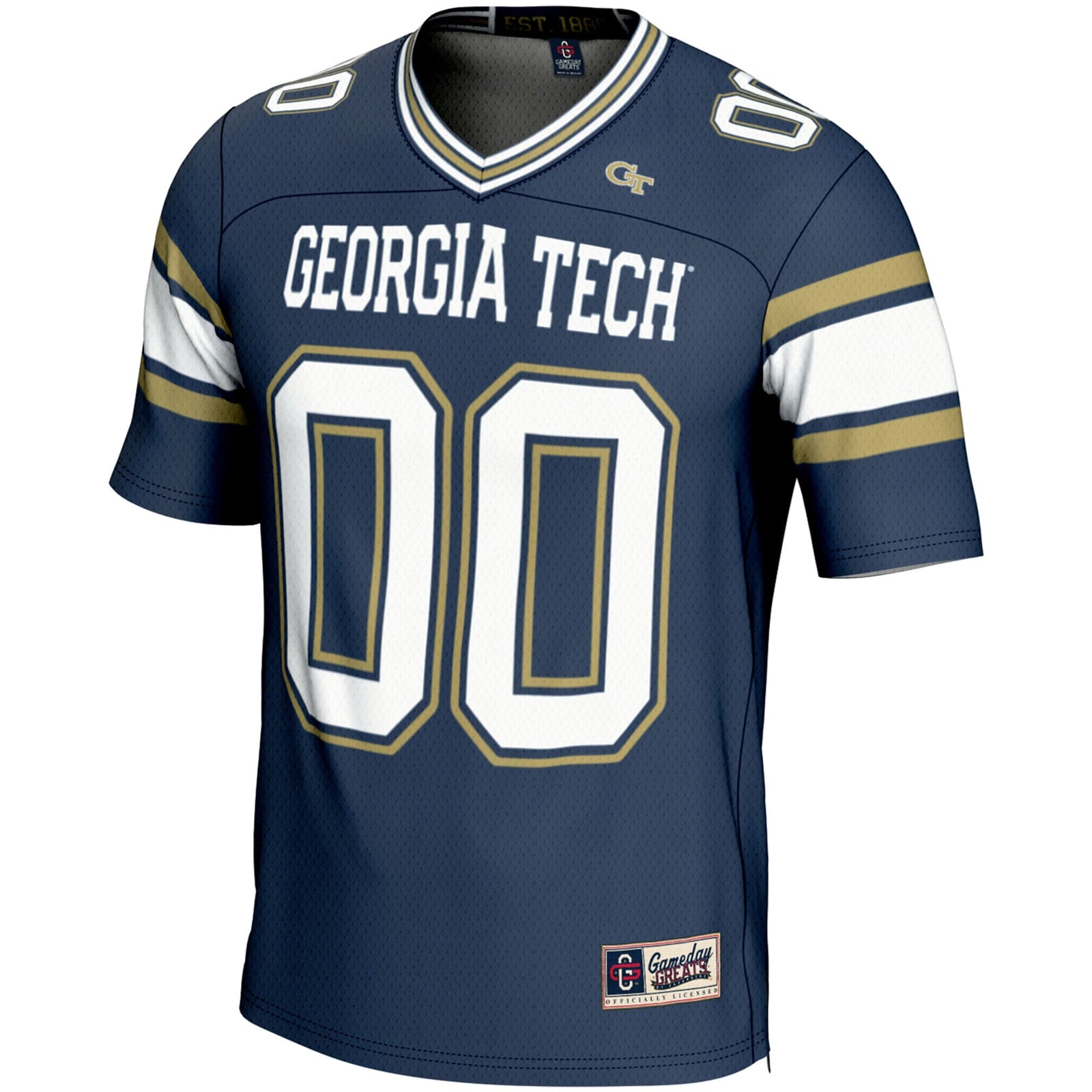 Georgia Tech Yellow Jackets GameDay Greats Youth NIL Pick-A-Player Football Jersey - Navy