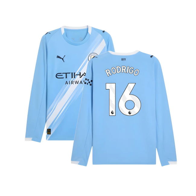 Man City Soccer Jerseys 2025-2026 Home Jersey - Adult #37