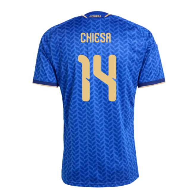 2026-2027 Italy Home Shirt (Chiesa 14) Oranje Oranje Premium