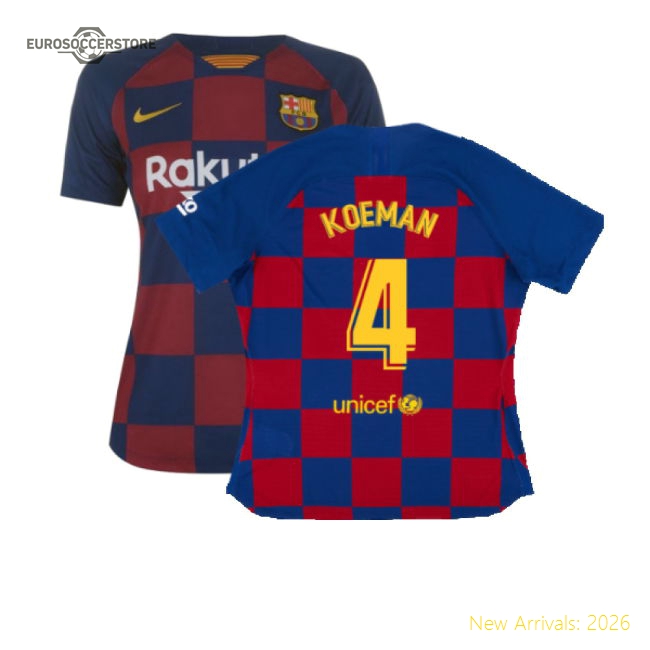Chic Womens Football Team Koeman Jersey 2024-2025 Smooth