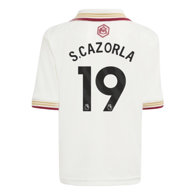 Arsenal Third Football Jersey 2025-20 - Cazorla #19 L M S